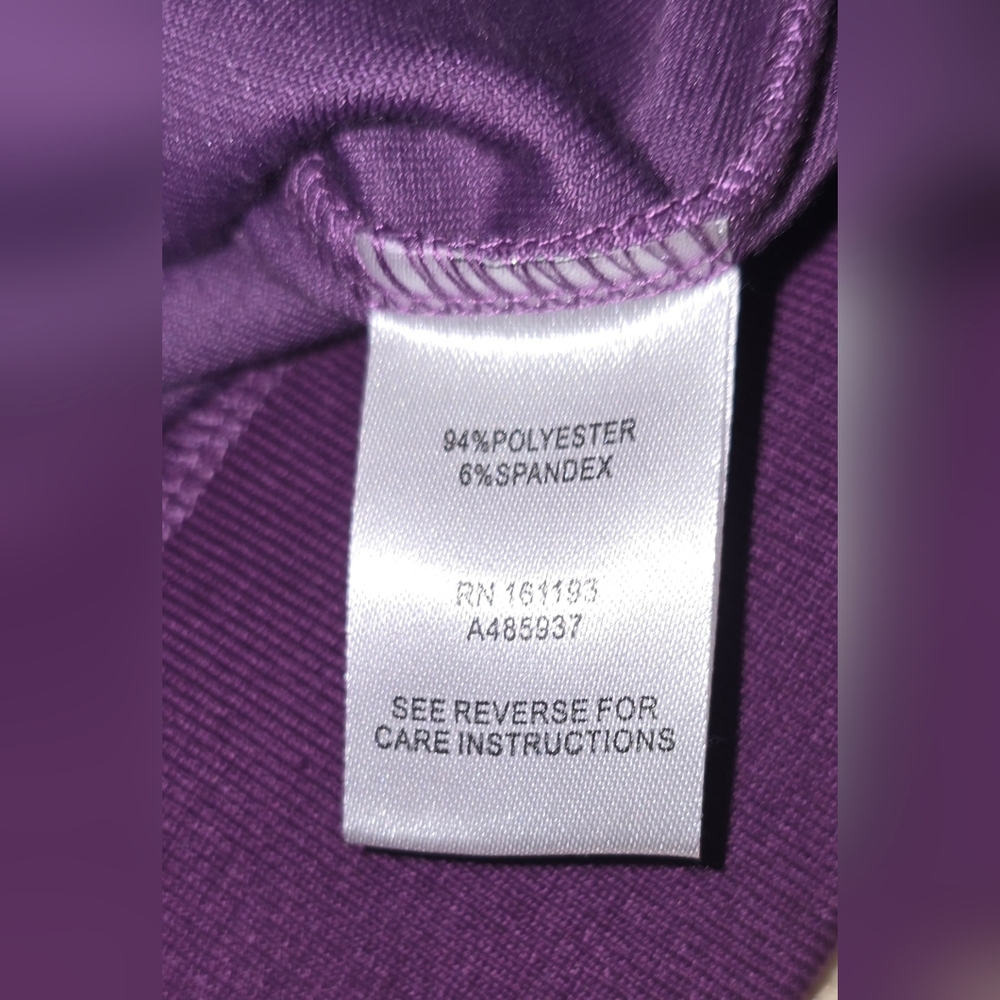 1x Kate And Mallory Purple Velour Tracksuit NWOT (F) - Picture 8 of 11